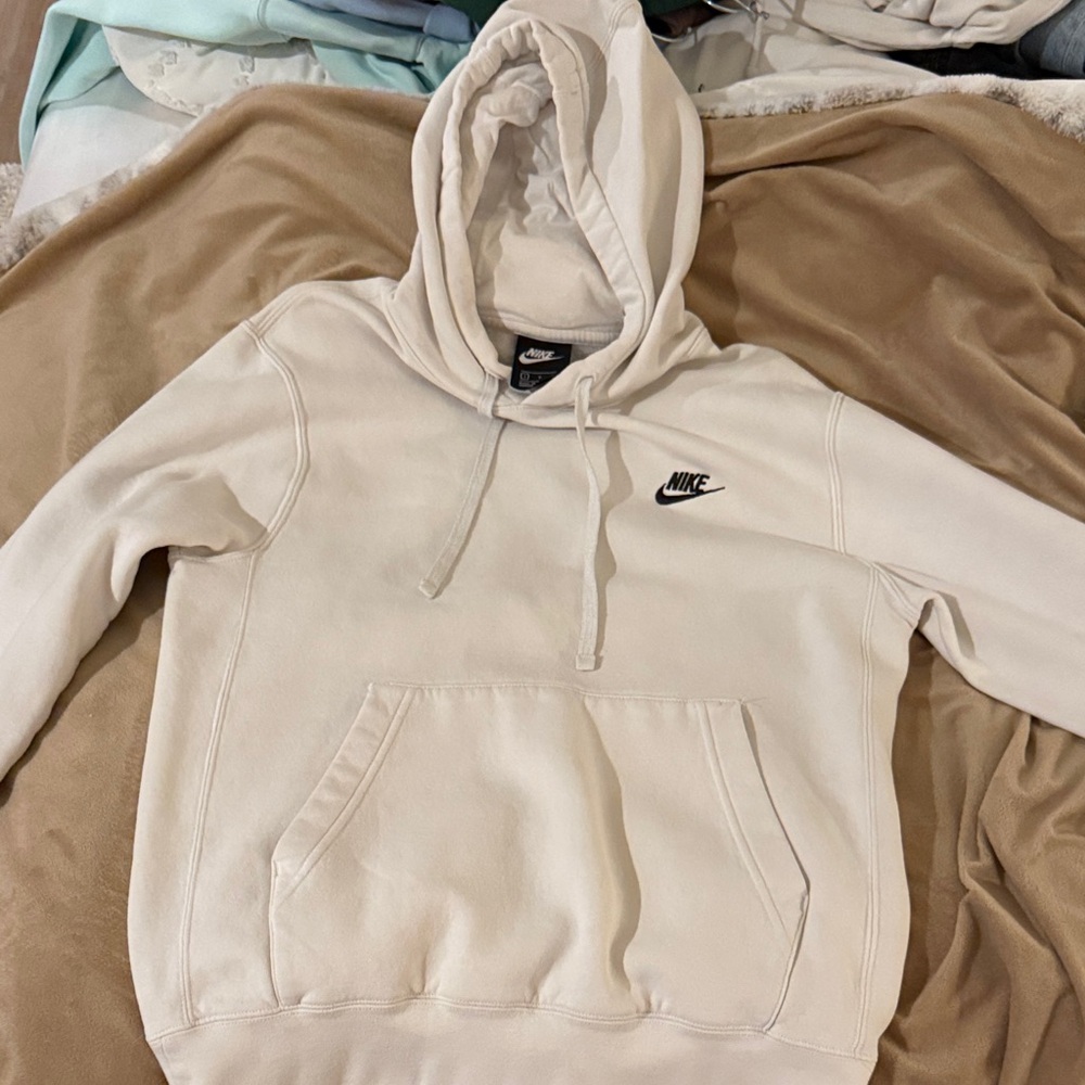 Nike Off-White Hoodie with Black Logo